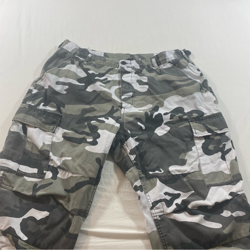Men's Camouflage Cargo Pants large men’s - Picture 4 of 10